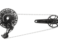 Durch den neuen NX Eagle-Antrieb wird Sram zukünftig auch an günstigen Mountainbikes öfter zu sehen sein und Shimano Konkurrenz machen.