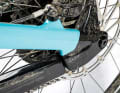 Rocky Mountain Instinct: The rear hinge of the Smooth Link rear triangle is barely visible from the outside and creates a tidy look.