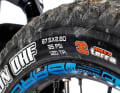 Rocky Mountain Pipeline: The 27.5x2.8 tyres on the Pipeline are not only significantly more massive and coarser, but also have the more expensive triple rubber compound.