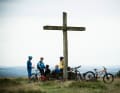 Rest at the summit cross
