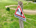 The small, fine bike park at Fahlenscheid was closed.
