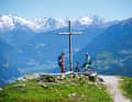 Kronplatz: Summit cross