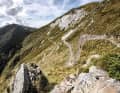 Monte Tamaro in the Swiss canton of Ticino stretches its almost 2000 metre high ridge between Lake Maggiore and Lake Lugano. Its downhill trail has the greatest potential for surprises of all five trails.