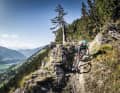Switzerland: Supertrail Vertigo - Panorama over the Val de Bagnes would also be possible - but too distracting.