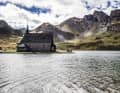 Lake Melchsee marks the start. Behind it, the landscape becomes lonelier.