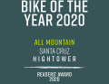 The Santa Cruz Hightower: Winner in the All Mountain category.