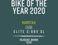 Das Cube Elite C:68X SL: das BIKE Hardtail of the Year 2020.