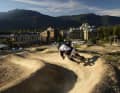 The largest and most versatile bike park in the world: Whistler. In August, the best freeriders compete here at the Crankworx event.