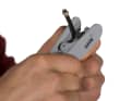 Cut the cable straight through at the point just determined using a cable cutter.