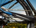 Chainstay protector including cable guide