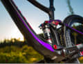 Against falling rocks: protection on the down tube
