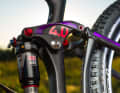 The Maestro rear suspension provides 100 millimetres of suspension travel
