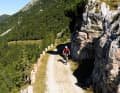The plateaus are anything but flat or level. The military roads are constantly uphill and downhill.