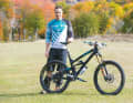 Jared Graves with his Yeti SB 66 C.