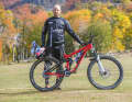 René Wildhaber mit seinem Trek Slash 9.