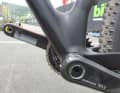 The stiff bottom bracket area of the Specter 9.