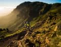 Trans Gran Canaria: The route from A to B usually leads via C and D. At the end of the first day, we have not 1500 but 2150 metres of altitude in our legs.