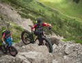 The Heckmair route is not for nose pickers. But it's just right for fat bikers.