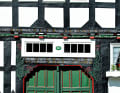 Beautiful old half-timbered houses adorn the villages. This one was built in 1749 - as you can still read above the door.