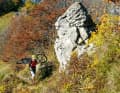 At the top, however, there is still a carrying passage: the path to Bocca Cocca.