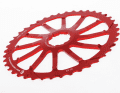 Wolftooth GC Cog

www.wolftoothcycling.com, price: 99,90 Euro, weight: 88 grammes

 Compatible with Shimano XT and XTR cassettes as well as Sram PG1030, PG1050 and PG1070. Available with 40 or 42 teeth in the colours red, blue, silver and black.