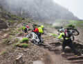The Heckmair route follows a classic route from Oberstdorf to Lake Garda.