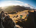 Paths with great views: Ischgl is a popular stage destination for those crossing the Alps.