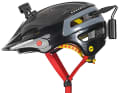 Balance With lightweight models, the battery can often be attached to the helmet using Velcro. For optimum balance, the light should be positioned at the front and the battery at the rear.