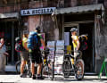 The activity of the volcano and the wind direction can be found in the local daily press.