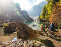 Even though a tarmac road now leads busloads of tourists to Lake Braies, there are still secluded corners.