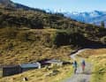 The ascent on the gravel ramp to the Brechhornhaus keeps your pulse racing.