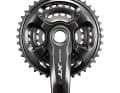 The triple version of the Deore XT crank offers the smallest gears and the widest range with a gradation of 40-30-22 teeth. It is combined with an 11-40 cassette.