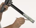 Saddle

There is no easier place to eliminate noise pollution than the saddle. Grease the seat post generously. This also applies to the clamping bolts. Grease not only the thread, but also the bolt head. If the saddle cover creaks, a splash of silicone spray on the saddle rails will help.