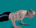 - BACK STRETCHER (left)

In a prone position, lift your upper body off the floor and hold for 30 seconds. This trains the long back extensors. Increase: Extend your arms alternately 20 times. 3-5 repetitions. Caution: only do this if your back is pain-free!

- LYING SUPPORT (right)

A classic for body tension, shoulders and arms. You should be able to do 2 x 15, with infinite increases possible. Important: wide arm position, forearms remain at right angles to the floor.

(Text: Christoph Listmann, Photo: Unknown