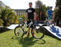 Supurb founder Sebastian Tegtmeier with the new 24-inch BO.
