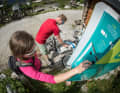 If your battery runs flat ... you can recharge it at one of the many e-bike charging stations - even at some mountain huts.