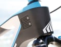 The variable cable inputs allow the Haibike Greed to be ridden with electronic and mechanical gears. The cables then disappear inside the frame.