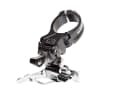 Down Swing/High Clamp This version is suitable for mounting on round seat tubes. With Shimano, different tube diameters are compensated for by the enclosed spacers.