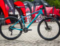 The Raven Max frame is used here, which has a front derailleur mount.