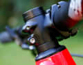 Just a stub: The 35 mm stem with the oversized handlebar clamp, also 35 millimetres.
