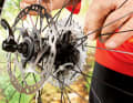 If the freewheel lives up to its name and slips when pedalling without the pawls engaging, cable ties can help. Lash the cassette spider to the spokes. The more cable ties, the better the force can be distributed. Caution: The cassette can no longer rotate freely, from now on you must always pedal with it!