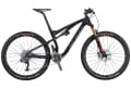 Scott Spark 700 Ultimate: 11999 euros Scott also works with one of the lightest materials currently available: thanks to its HMX carbon frame, the full-suspension Spark 700 Ultimate weighs just 10.3 kilos. With its optimised 27.5-inch geometry and 120 millimetres of suspension travel, the versatile bike has a number of advantages: from improved rollover behaviour to optimised traction. As in 2015, the Spark 700 Ultimate also features Shimano's electronic Di2 drivetrain together with Fox's electronic suspension. The new eNude rear suspension allows electronic mode selection and the advanced TwinLoc electronics enable fast switching between three modes. This maximum of technology leads to a proud price of 11900 euros. Incidentally, the previous model was priced at 9799 euros.