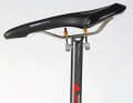 At 135 grams, the handmade Schmolke SL high-end seatpost is the lightest in the test field.