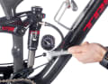 1. pressure loss Wherever there is air, some will escape. Pressurise the suspension elements (20-25 % SAG). Also inflate the tyres and top up any dried latex milk.