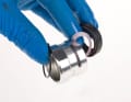 1. soak the new foam ring with 2.5W oil and insert it at the top and the O-ring at the bottom. Then press the new dust seal into the top of the union nut.