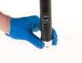 2. remove the spring washer from the dust seal and use the lower end of the dip tube as a press-fit tool. Then refit the spring washer. Grease the seal and sliding ring and push the union nut back onto the standpipe.