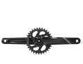 At 340 to 371 euros, the Descendant Carbon is one of the cheapest carbon cranks on the market. It weighs 587 grams and is 175 millimetres long.