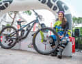 RAPHAELA RICHTER - Enduro all-rounder

 The 17-year-old is in her fourth year of enduro racing and is beating the competition by minutes. At the festival, she crashed while leading stage 4, tore her ankle ligaments and finished third!

 Height/weight: 1.62 m/59 kg

The bike: Radon Slide Carbon 650B Team Edition Size/weight/price: 16 inches/12 kg/3999 euros

 Equipment: Sram XX1

 Suspension: Manitou Mattoc Pro fork and McLeod shock specially tuned

 Brakes: Magura MT7 Raceline

 Saddle: Fizik Tundra M1 "The bike's suspension is set up in such a way that I always have the perfect riding position both uphill and downhill."