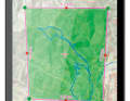 2 Locus Map (Android) The freemium product Locus Map is similarly comprehensive and easy to use. The basic functions of the app can be used free of charge. However, you have to be able to live with banner adverts. The full version of the app costs 8.50 euros. In addition to the use of free online raster maps, other paid maps can be imported from the store. Vector maps can be integrated via the "Openandromaps" page. Locus Map also allows the conversion of online to offline-usable raster maps directly from the app. Problem-free: the integration of MOBAC offline maps.