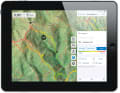 3 Galileo offline maps (iOS) The basic functions of Galileo offline maps can also be used free of charge. Fortunately, this also includes the free download of vector maps. However, important functions such as GPS track recording or the use of offline maps are subject to a charge and must be activated via an in-app purchase. We recommend downloading the Pro version from the Appstore straight away. Unfortunately, the Galileo vector maps do not contain any content that is useful for outdoor use, such as contour lines. However, Garmin-compatible vector maps can be used without any problems, such as the very good maps from the Openmtbmap project. When using online maps, the loaded map tiles are automatically stored in the device's cache and are available for offline use. Unfortunately, there is no tool that would allow entire regions to be downloaded from the app using a selection rectangle. For offline work with raster maps, we recommend preparing the maps for MOBAC.